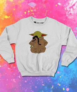 Baby Yoda Jedi Eat Frog Sweatshirt