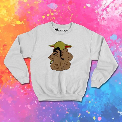 Baby Yoda Jedi Eat Frog Sweatshirt