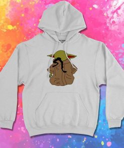 Baby Yoda Jedi Eat Frog Hoodie