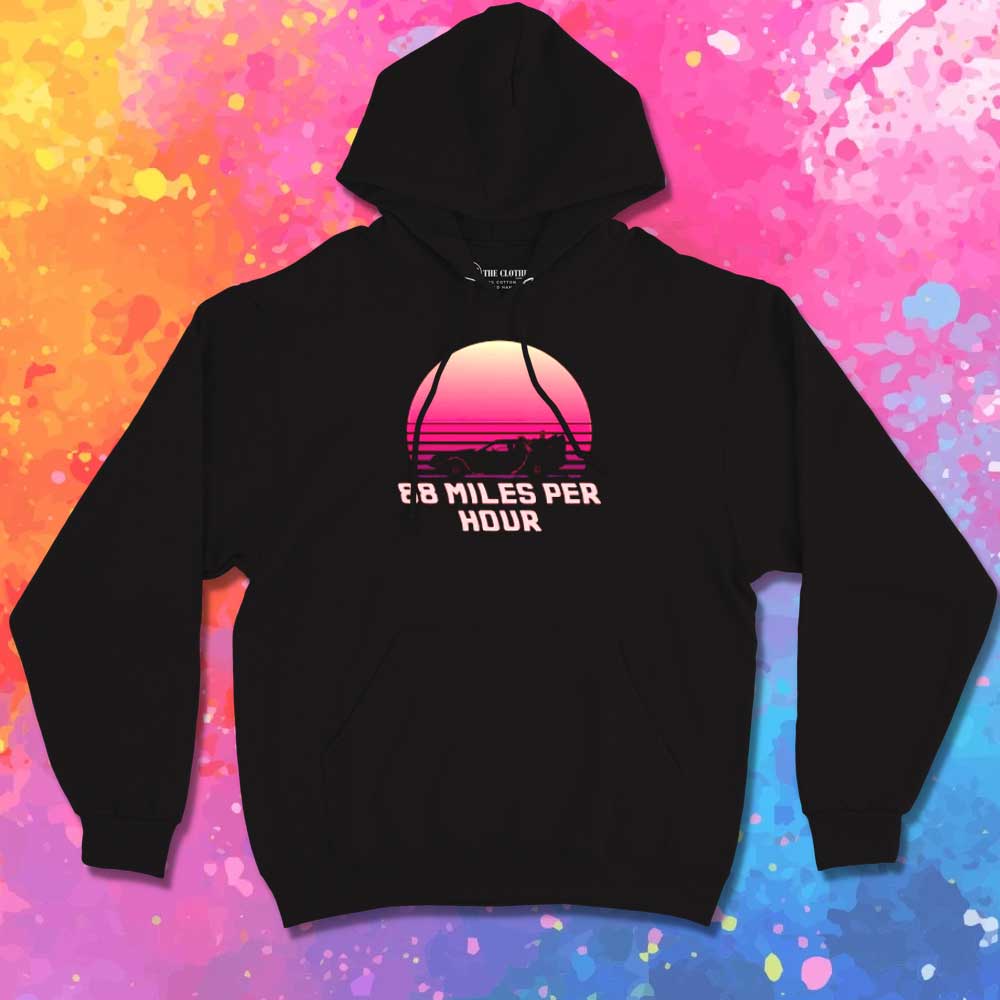 Back To The Future 88 Miles Per Hour Hoodie