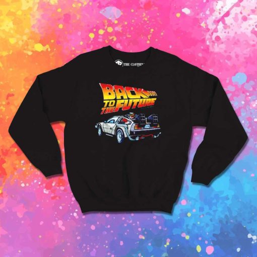Back To The Future Car Sweatshirt