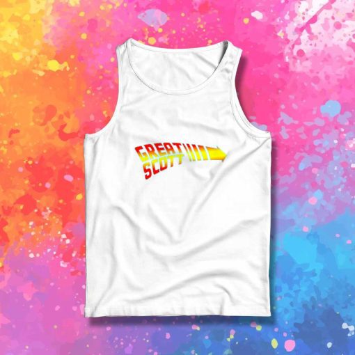 Back To The Future Great Scott Tank Top