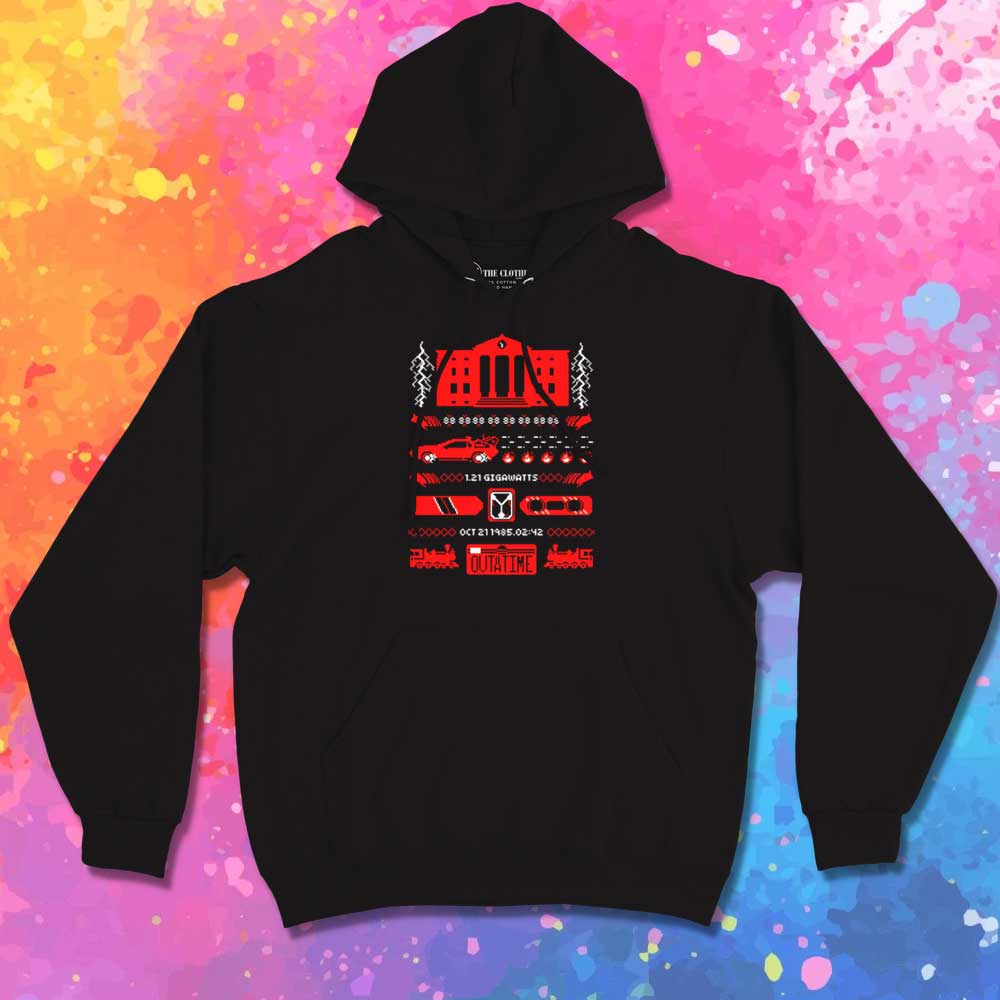 Back To The Future Outatime Sweater Hoodie