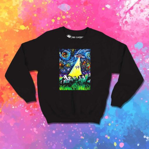 Van Gogh Was Never Alien Abducted Sweatshirt