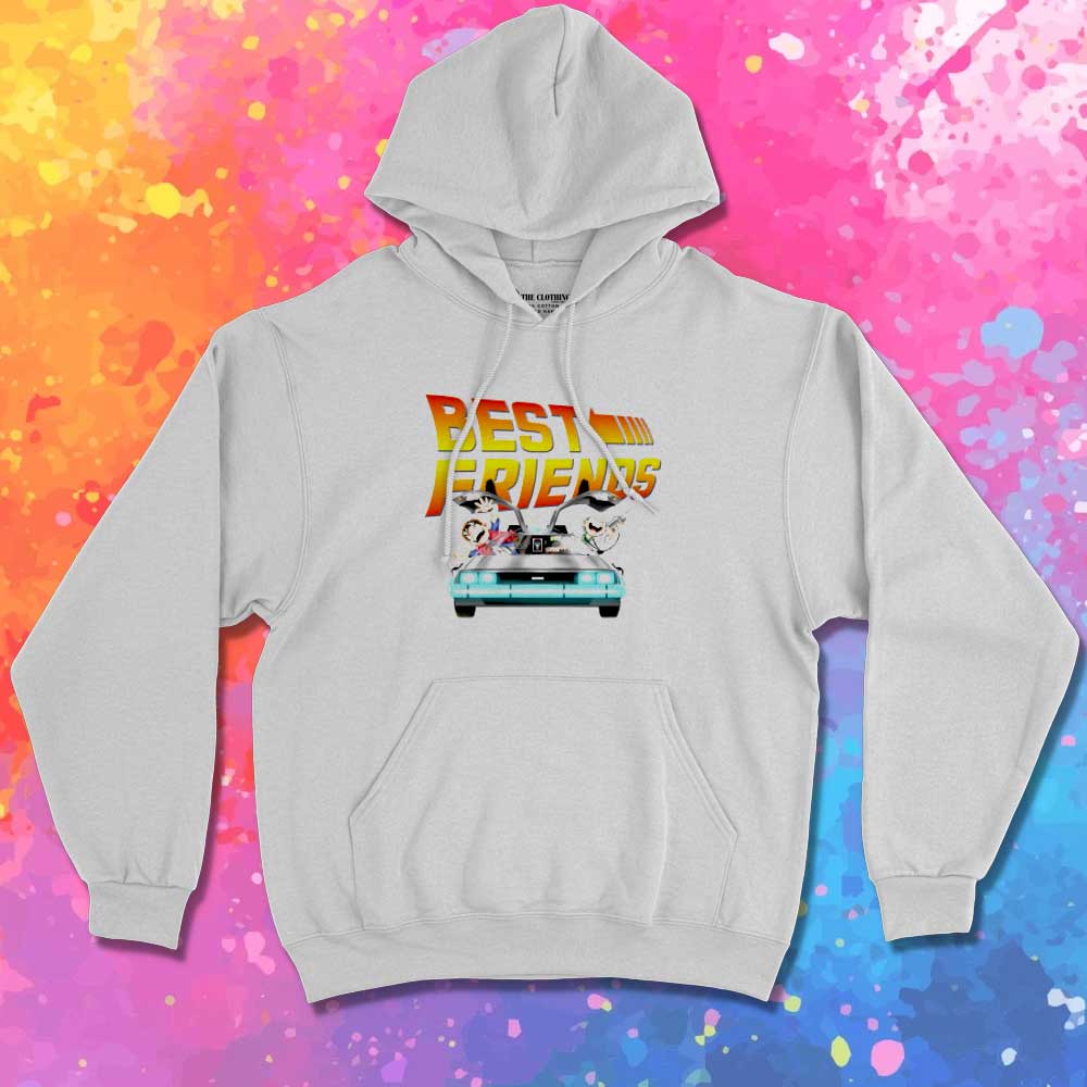 Best Friends Back To Future Hoodie