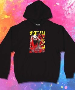 Chainsaw Man Bloody Poster Hoodie