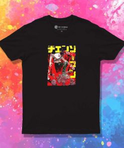 Chainsaw Man Bloody Poster T-Shirt