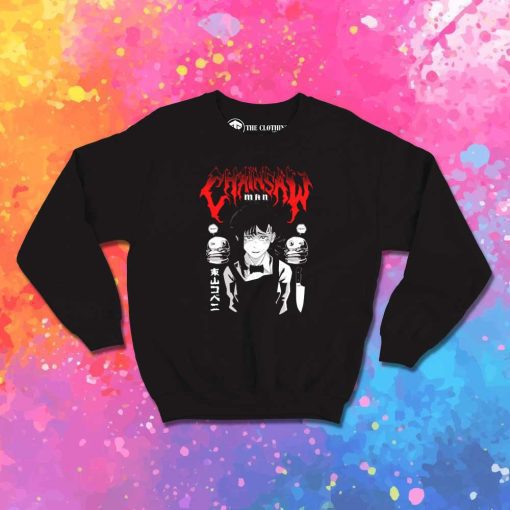 Chainsaw Man Metal Cry Girl Sweatshirt