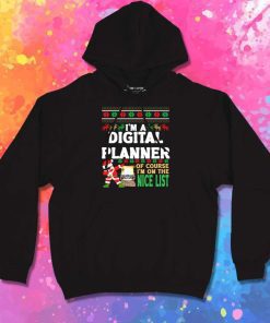 Christmas Digital Planner Ugly Sweatshirt Hoodie