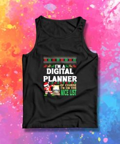 Christmas Digital Planner Ugly Sweatshirt Tank Top
