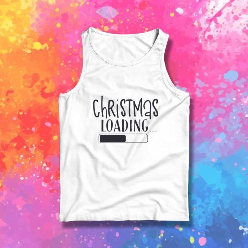 Christmas Loading Bar Tank Top