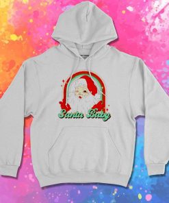 Christmas Santa Baby Face Hoodie