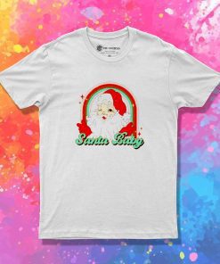 Christmas Santa Baby Face T-Shirt