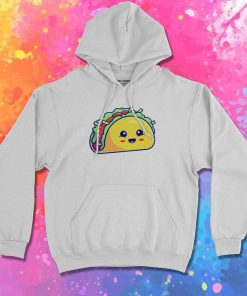 Cute Taco Cartoon Smile Hoodie
