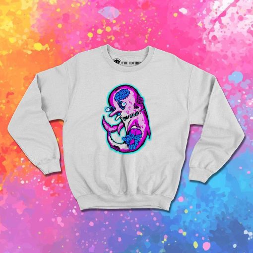 Dead Zombie Dolphin Sweatshirt