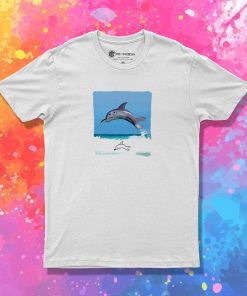 Diving Dolphin Ugly Face T-Shirt