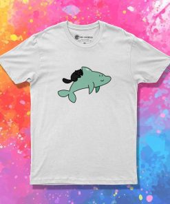Dolphin And The Black Cat T-Shirt
