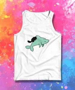 Dolphin And The Black Cat Tank Top