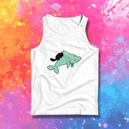 Dolphin And The Black Cat Tank Top