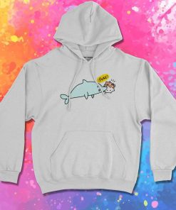 Dolphin Playing Blow Fish Hoodie