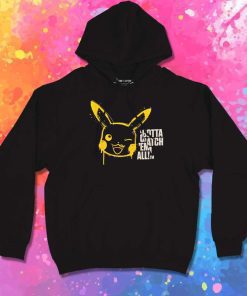 Dripping Pikachu Pokemon Hoodie