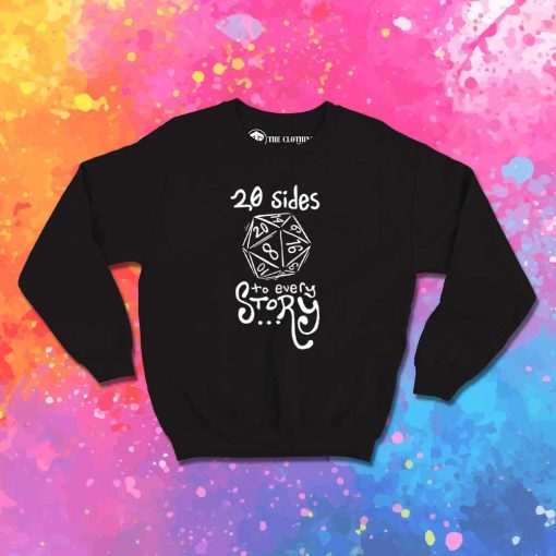 Dungeons And Dragons 20 Sides Dice Sweatshirt