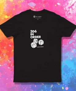 Dungeons And Dragons Dice In Order T-Shirt