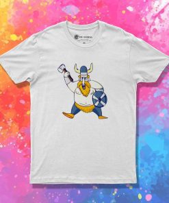 Fat Viking Warrior Cartoon