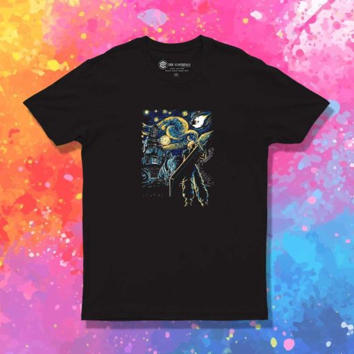 Final Fantasy Starry Remake T-Shirt