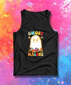 Ghost Malone Colorful Halloween Tank Top