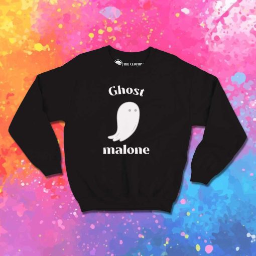 Ghost Malone Curved Sweatshirt