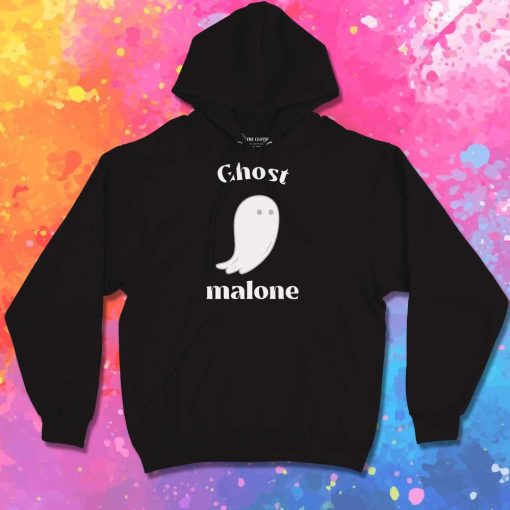 Ghost Malone Curved Hoodie