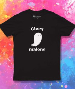 Ghost Malone Curved T-Shirt