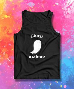 Ghost Malone Curved Tank Top