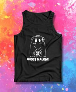 Ghost Malone Halloween Pumpkin Tank Top