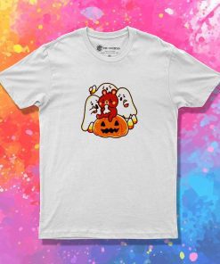 Halloween Mad Bear Ghost Candy T-Shirt