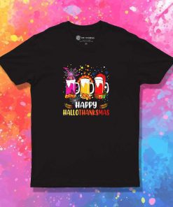 Happy Hallothanksmas Holiday T-Shirt