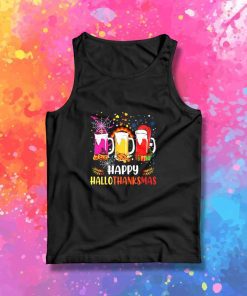 Happy Hallothanksmas Holiday Tank Top