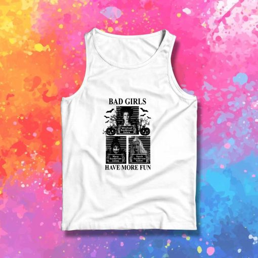 Hocus Pocus Bad Girls Mug Shot Tank Top
