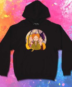 Hocus Pocus Sanderson Sisters Moon Hoodie