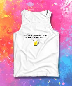 Its Dangerous To Go Alone Pokemon Tank Top
