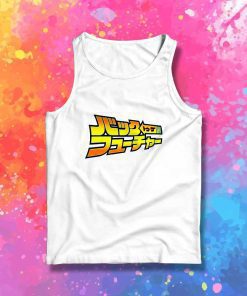 Japanese Back To The Future Logo Tank Top