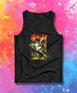 Japanese Chainsaw Man Poster Tank Top