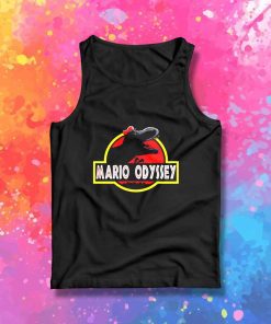 Jurassic Park Mario Odyssey Tank Top