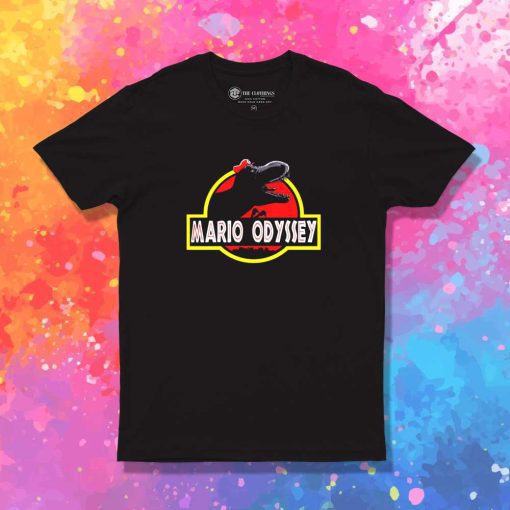 Jurassic Park Mario Odyssey T-Shirt