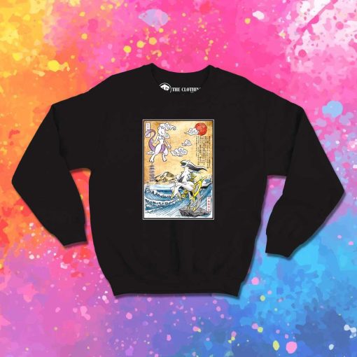 Legendary Pokemon Ukiyo-e Sweatshirt