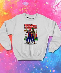 Mario Back To The Future Parody Sweatshirt