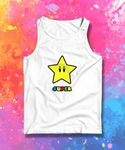 Mario The Super Star Tank Top