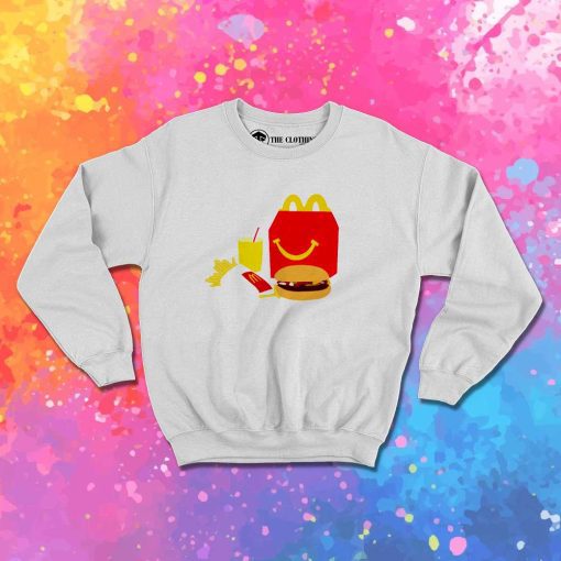 McDonald Happy Meal Picture Sweatshirt