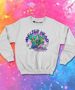 Melted Head Clown Service Sweatshirt